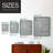 Neutral Bathroom Rules Framed Print - Solid Wood-28752398-28752397