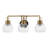 Gilbertson Metal/Seeded Glass Vanity Light-123430033-119335090