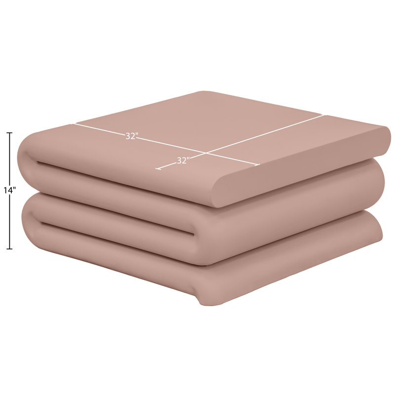 Table basse en fer Roland, Rose