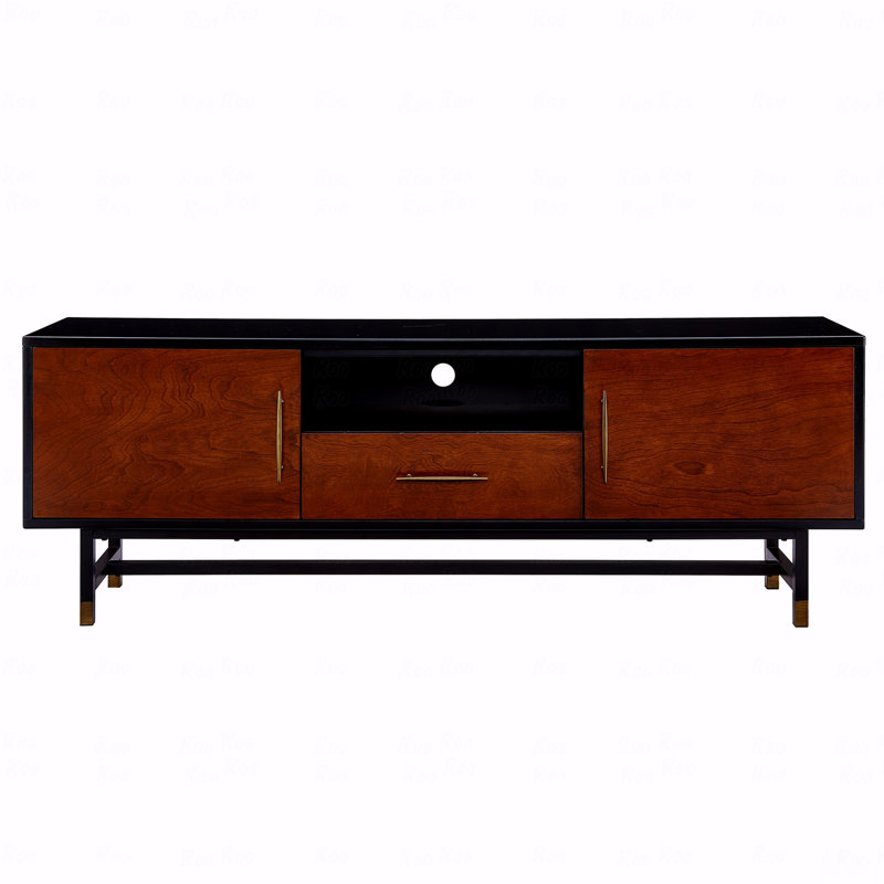 Console multimédia moderne Mid-Century