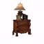 Table de chevet 2 tiroirs Woodenen-103832573
