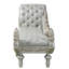 Honed Faux Leather Chaise Lounge