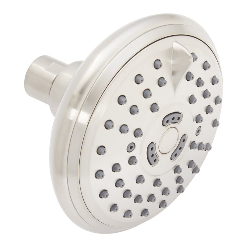 Round Multifunction Shower Head 1.8 GPM, Brushed Nickel