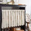 Kbndieu Valance Curtains for Kitchen - Window Light Blocking Short Rod Pocket Curtain Panels for Small Window Bathroom Basement-195241139
