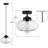 1 - Light Schoolhouse Pendant
