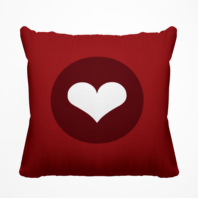 Sweet Outdoor Reversible Throw Pillow