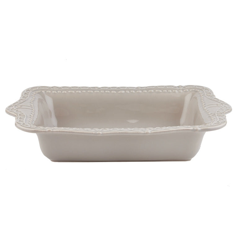Historia Medium Rectangular Baker , Greystone