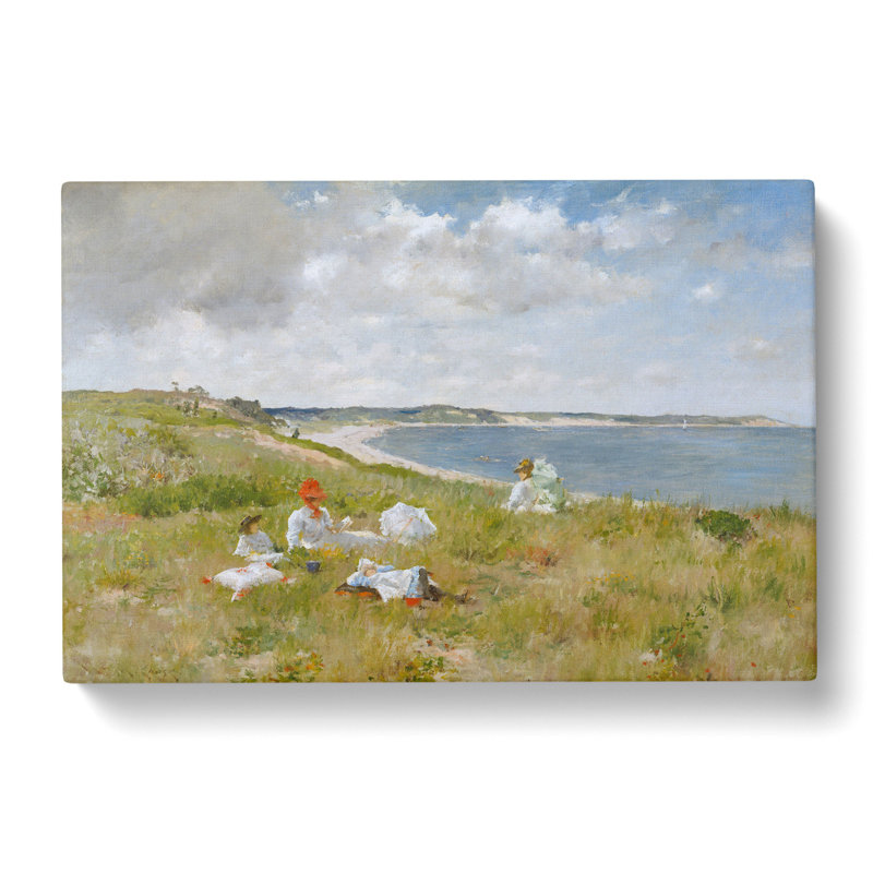 Idle Hours by William Merritt Chase - Wrapped Canvas, 40cm H x 60cm W x 3cm D