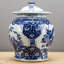 Handmade Porcelain China Ginger Jar
