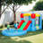 4 in 1 Inflatable Bounce House, Bouncy Castle with Blower
