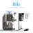 Brio Black Countertop Top Loading Electric Water Cooler Water Dispenser with Hot and Cold Hot, Cold, and Room Cold and Room Temperature Options