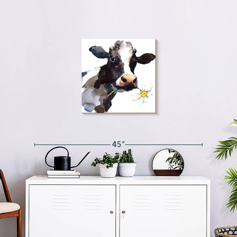 Brampt Daisy Cow, 20" H x 20" W