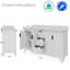 Ensemble de meuble-lavabo à double cuve 60 po Barnhart-163661381