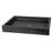 Eden Bath 16'' Honed Black Stone Rectangular Bathroom Sink