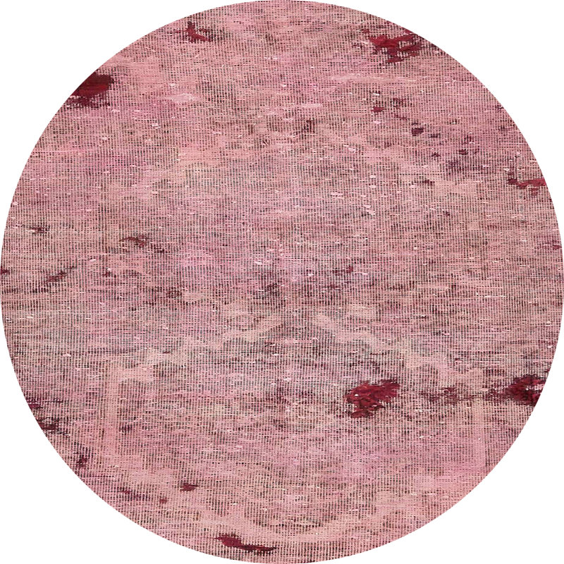 Abstract Indoor Rug, Round 5'