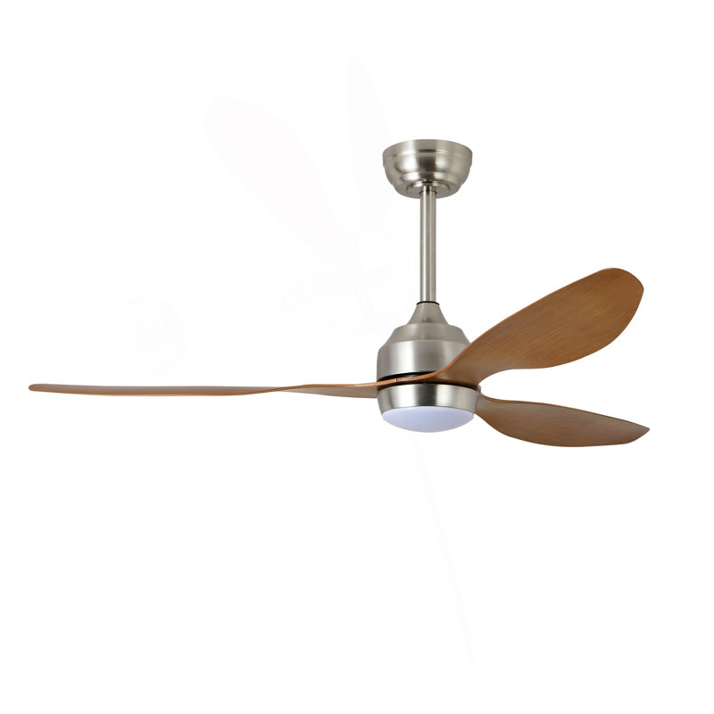 52" Ceiling Fan With Lights Quiet DC Motor 3 ABS Blade Ceiling Fans 6 Speed Levels,Reversible Ceiling Fan, For Patio Living Room, Bedroom, Office,Indoor.