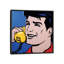 « man on phone », impression sur toile-72421083-72421082-33106763