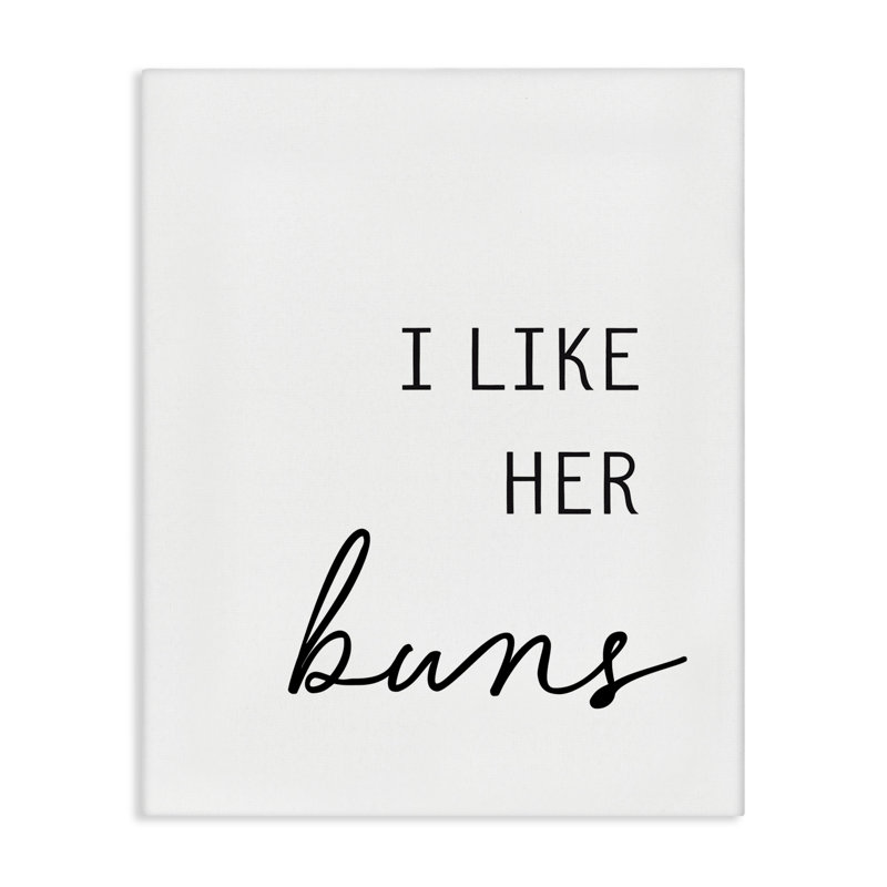Toile «Like Her Buns», design par Lettré et doublé