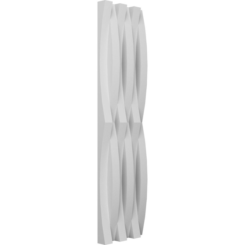 Carreau mural sans couture de style victorien EdgeCraft l 6 po x H 24 po x T 1 po