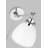 Steel Armed Sconce-73896073-73896072