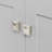 Cambridge Single Bathroom Vanity with Carrara Marble Top-88398635-88398636