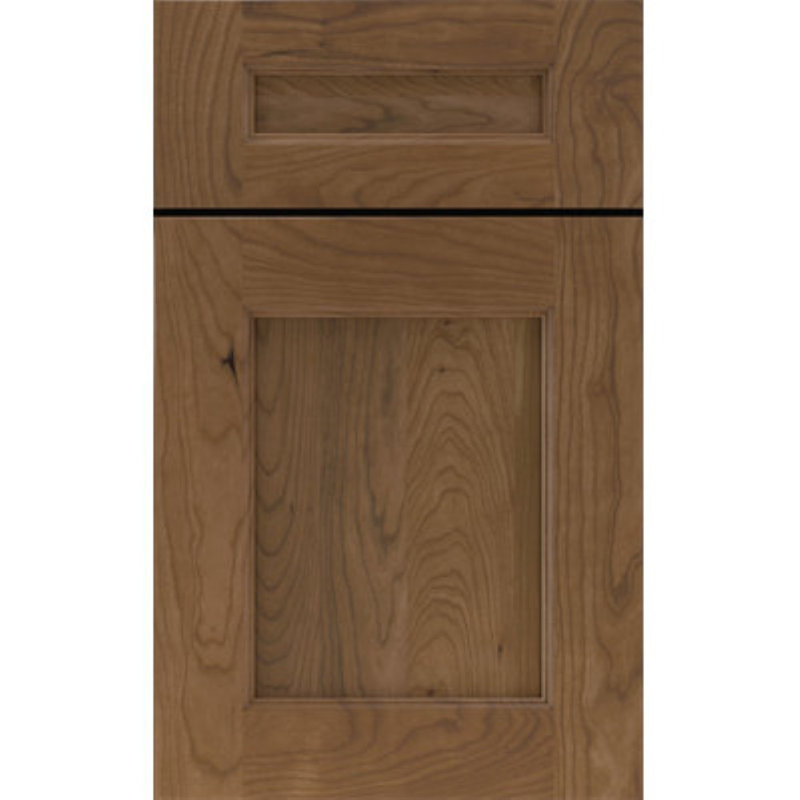 Dwelling Value Waterbury Door Sample, Cherry, Carob/Stone Glaze