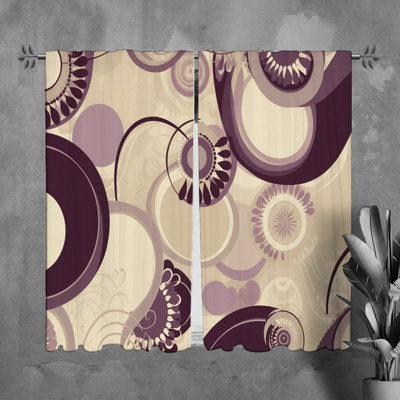 Paire de rideaux obscurcissant en polyester