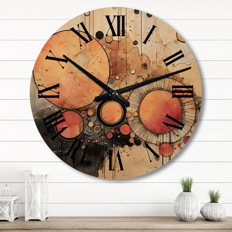 Horloge murale Escape To Serenity, Grand