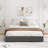Bed Frame, Platform Bed Frame, Fabric Upholstered With 4 Storage Drawers-365942119