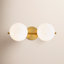 Vibi 2-Light Dimmable Vanity Light
