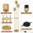 Postfield Torchiere Floor Lamp-678644717