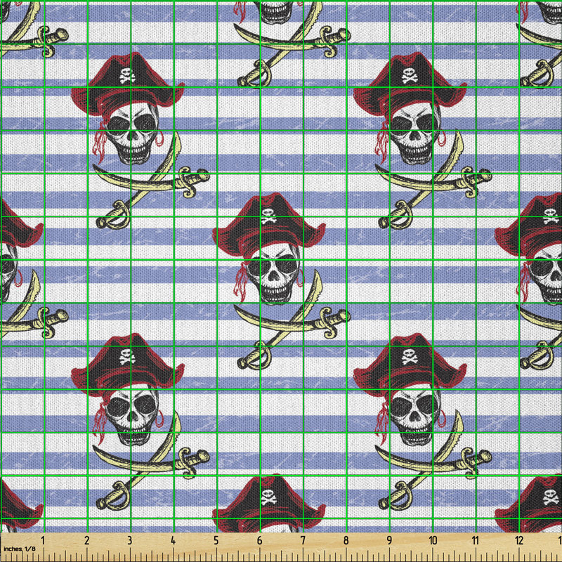 Dbora Scary Jolly Roger Multi-Purpose Fabric