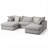 158'' Down Filled Sectional Couch U-Shape Sofa-1265185790