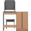 Cascio Dressing Table Set with Mirror-70166459
