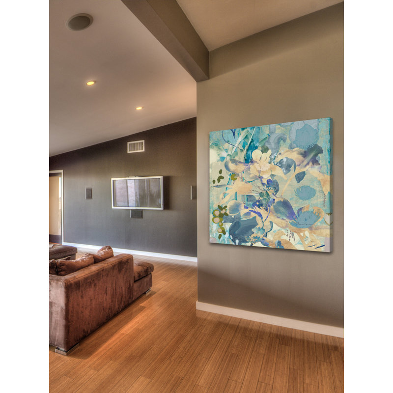 Evelia - Wrapped Canvas Painting, 122cm H x 122cm W x 3.81cm D