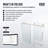 Elan E-Class 56-60" W x 66" H Sliding Frameless Tub Door with 3/8" Clear Glass-50553370