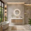 Ensemble de meuble-lavabo flottant moderne avec lavabo 48 po Alba-264655916-264655919