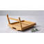 Table-plateau en bambou avec pieds pliants - plateau de service portable pour manger, ordinateur portable, déjeuner au lit, canapé et dessin