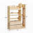 8-Tier Open Bookcase Bookshelf With Drawers, Freestanding Display Storage Shelves For Living Room Office