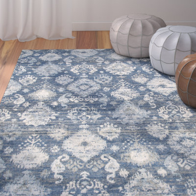 Esmeyer Wool Ikat Indoor Rug
