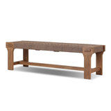 MOXIE Outdoor Teak Dining Bench
