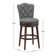 Marthasville Swivel Upholstered Counter Stool