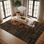 Tapis géométrique noir / ivoire Rambo-537140425-573230856