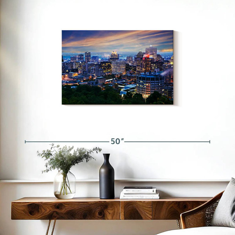 Kavia Montreal City Lights, H 20 po x l 30 po
