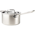 All-Clad D5 Stainless Brushed Stainless Steel Saucepan with Lid