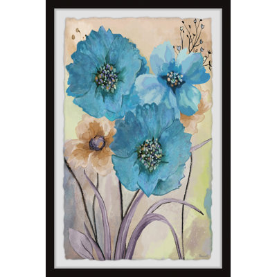 Cultured Bloom - Single Picture Frame Painting