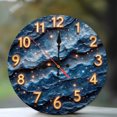 Clock Numbers On Cosmic Clouds