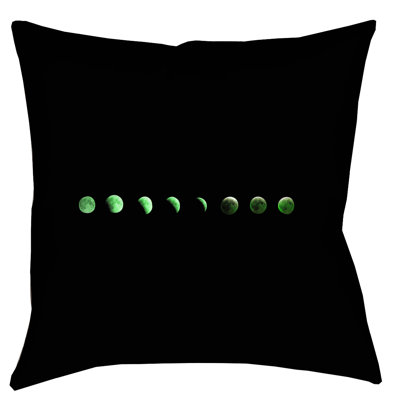 Katelyn Smith Moon Phase Throw Pillow