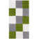 Myshaggy Collection Rugs Geometric Design in Green