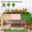 Pot à fleurs surélevé en bois